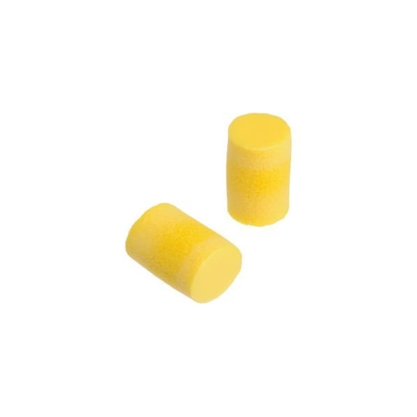 3M No Foam Cylinder Shape, 29 dB, Yellow 7000127206 - main